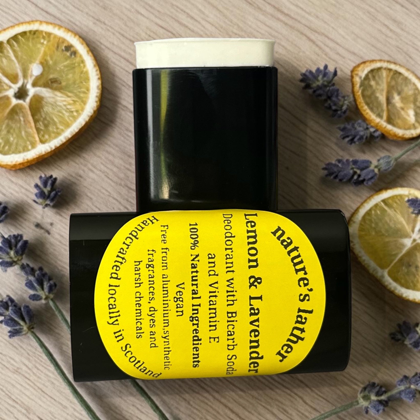 Lemon & Lavender Natural Deodorant